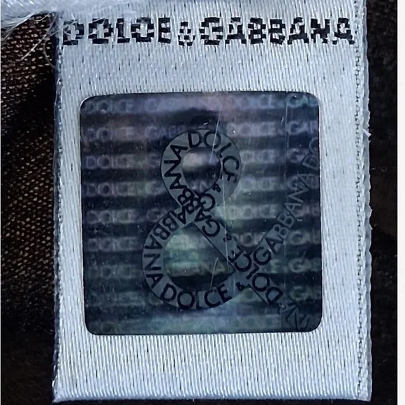 🛑 1 hour sale. Dolce & Gabbana, size 44/Large, Black Short Sleeve Sheer Top - Picture 6 of 13